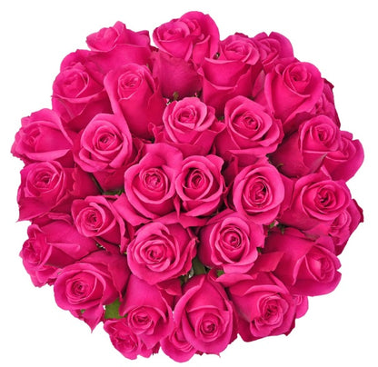 12 Christmas Roses Bouquet Flat Style